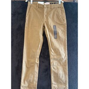 Invert Surf‎ City Chino Pants Straight Leg Casual Khaki Trousers Men's 30x32